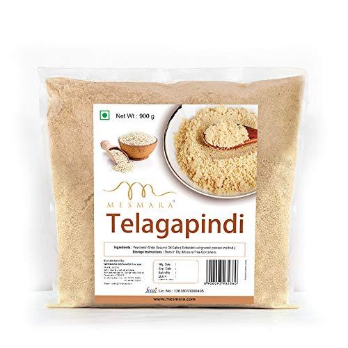MESMARA Mesmara Telagapindi (Defatted White Sesame Oil Cake) 900 GMS