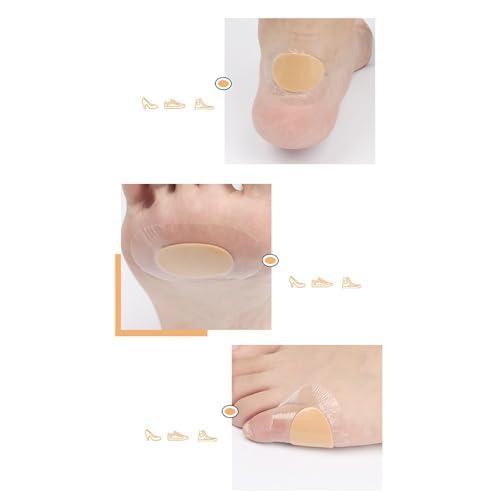 ZUGAD ZUGAD Heel Protectors,Shoe Bite Protector,Waterproof Self-Adhesive Foot Care Protection Pads,Heel Stickers Pad Self-Adhesive Heel,Anti-friction Foot Patch for Women Men. (20)