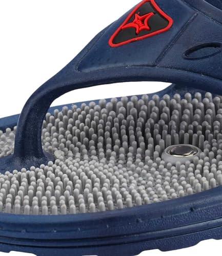 Acupunctoreum Acupunctoreum Massage Slippers Foot Massager Slippers Stress Plantar Fasciitis Relief For Men and Women (Magnetic Slipper, 10)