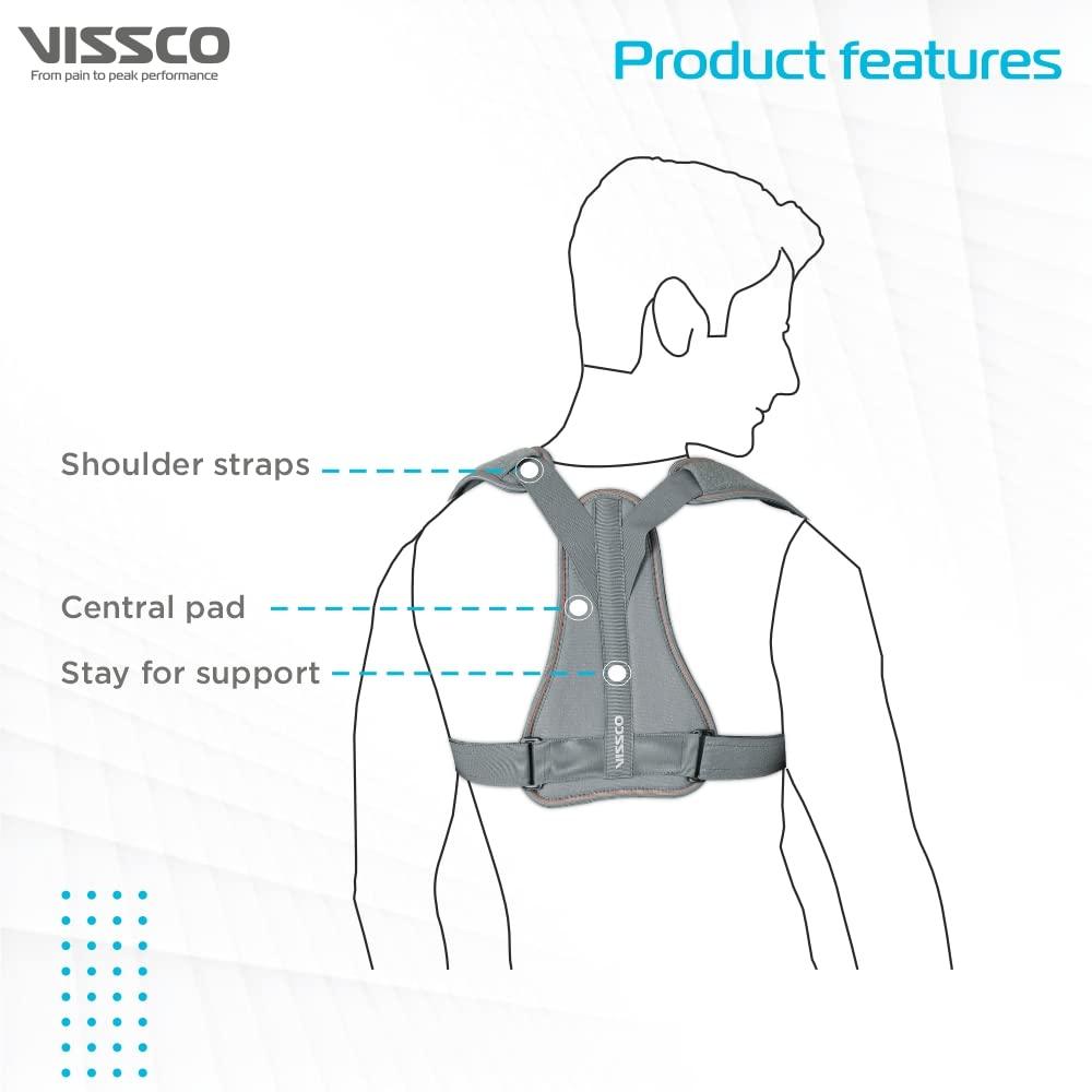 Vissco Vissco Clavicle Brace With Shoulder Sleeve for Clavicle fracture, Acromioclavicular joint and sternoclavicular joint injury