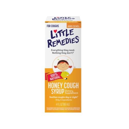 Med Tech Products Little Remedies Honey Cough Syrup, 4 Fluid Ounce