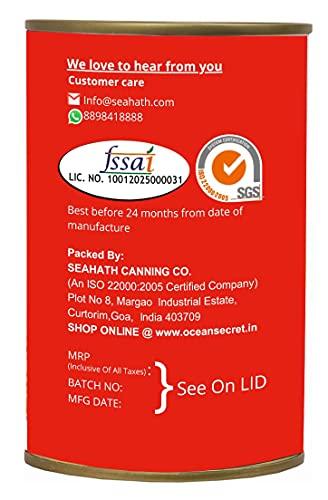 Oceans Secret Seahath - Canned Queen Fish in Brine, 425g (Pack of 18)