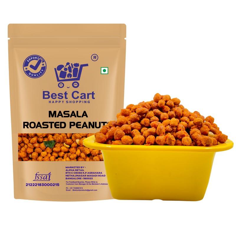 Best Cart-Happy shopping Best Cart-Happy shopping Masala Roasted Peanuts Masala Coated Peanut Kerala Style |Masala Coated Groundnuts (400g)
