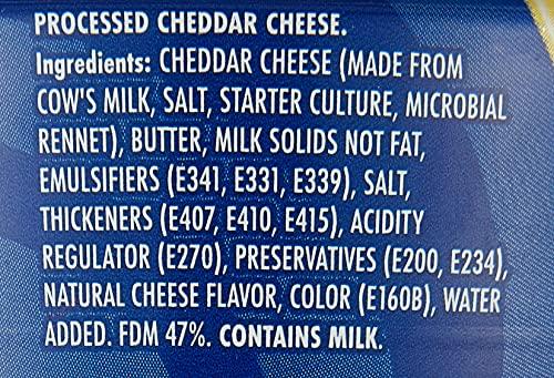 Kraft Kraft Processed Cheddar Cheese Tin, 100 g (Pack of 2)