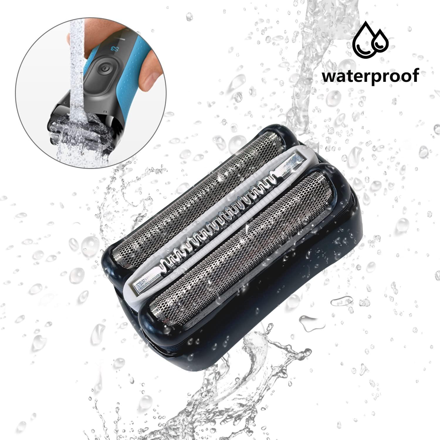 FRASAM FRASAM Series 3 32B Shaver Replacement Heads, Compatible With Braun 3 Series Foil And Cutter Replacement Heads, Compatible With Models 300S 3040S 3050Cc 3070Cc 3080S, 3090Cc Etc.