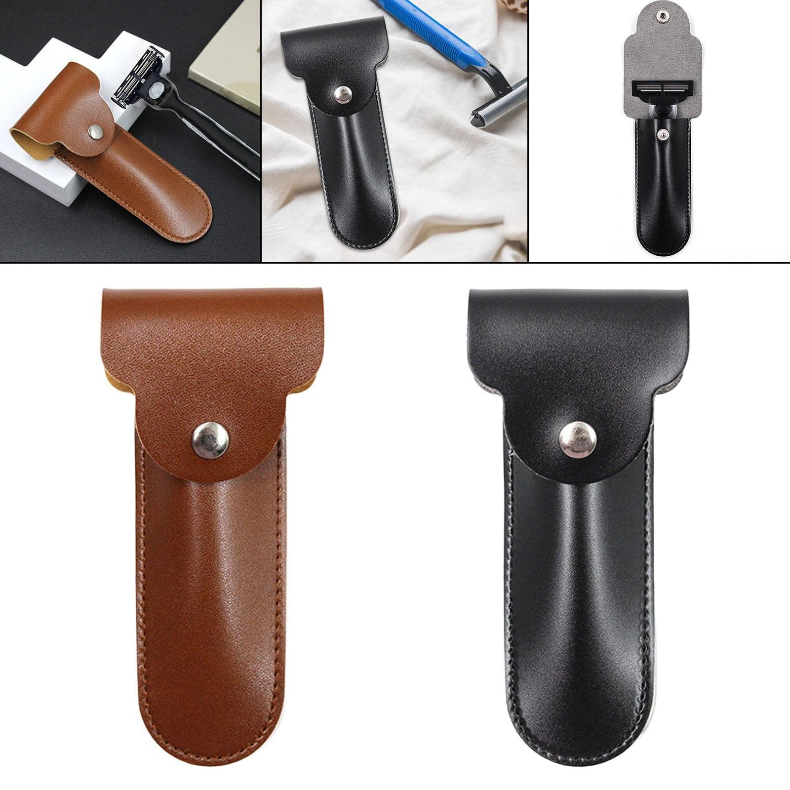 T.O.G. T.O.G. Manual Razor Case Shaver Portable for Double Edge Safety Razor Shaving Razor Black