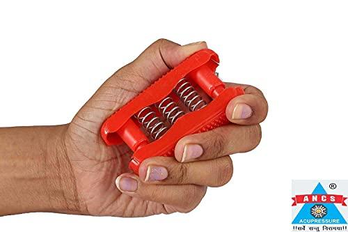 ANCS ANCS Acupressure Pocket Finger Exerciser Gripper for Hand/Palm with Pressure Points (Multicolor)
