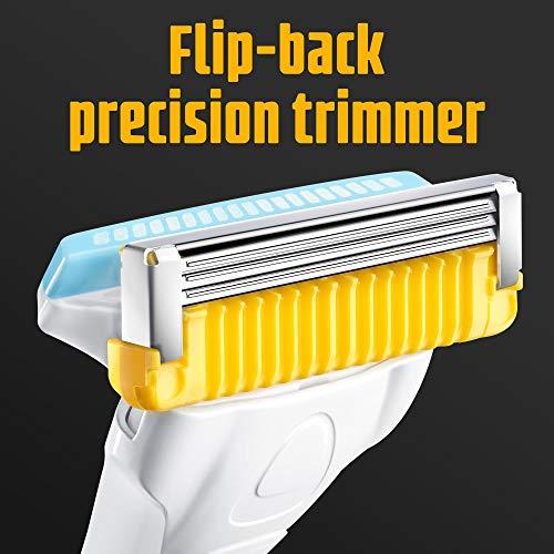 SCHICK Schick Hydro Skin Comfort Stubble Eraser Razor & 2 Refills, 1Count