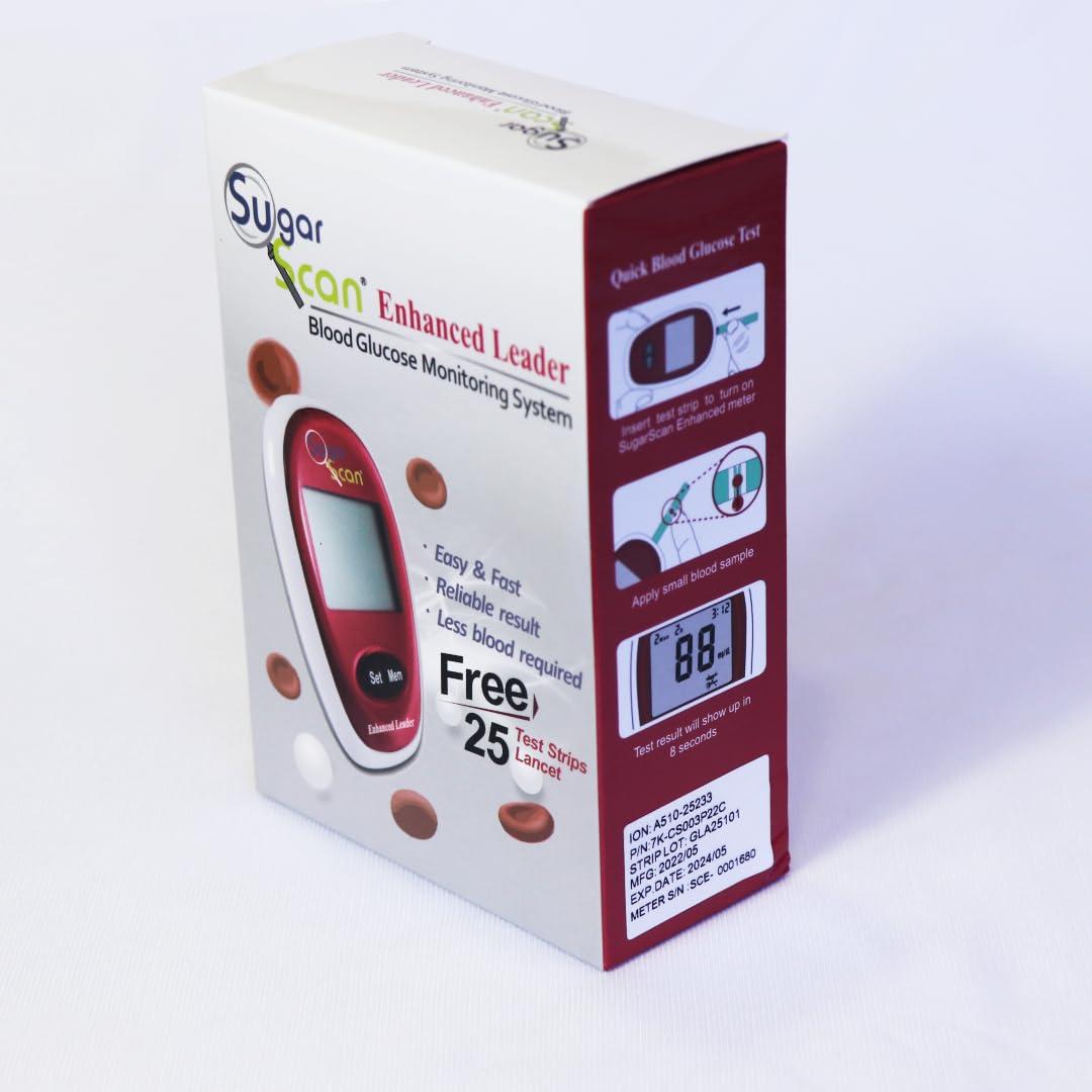Thyrocare Thyrocare Sugarscan Glucose Meter with 25 Strips free