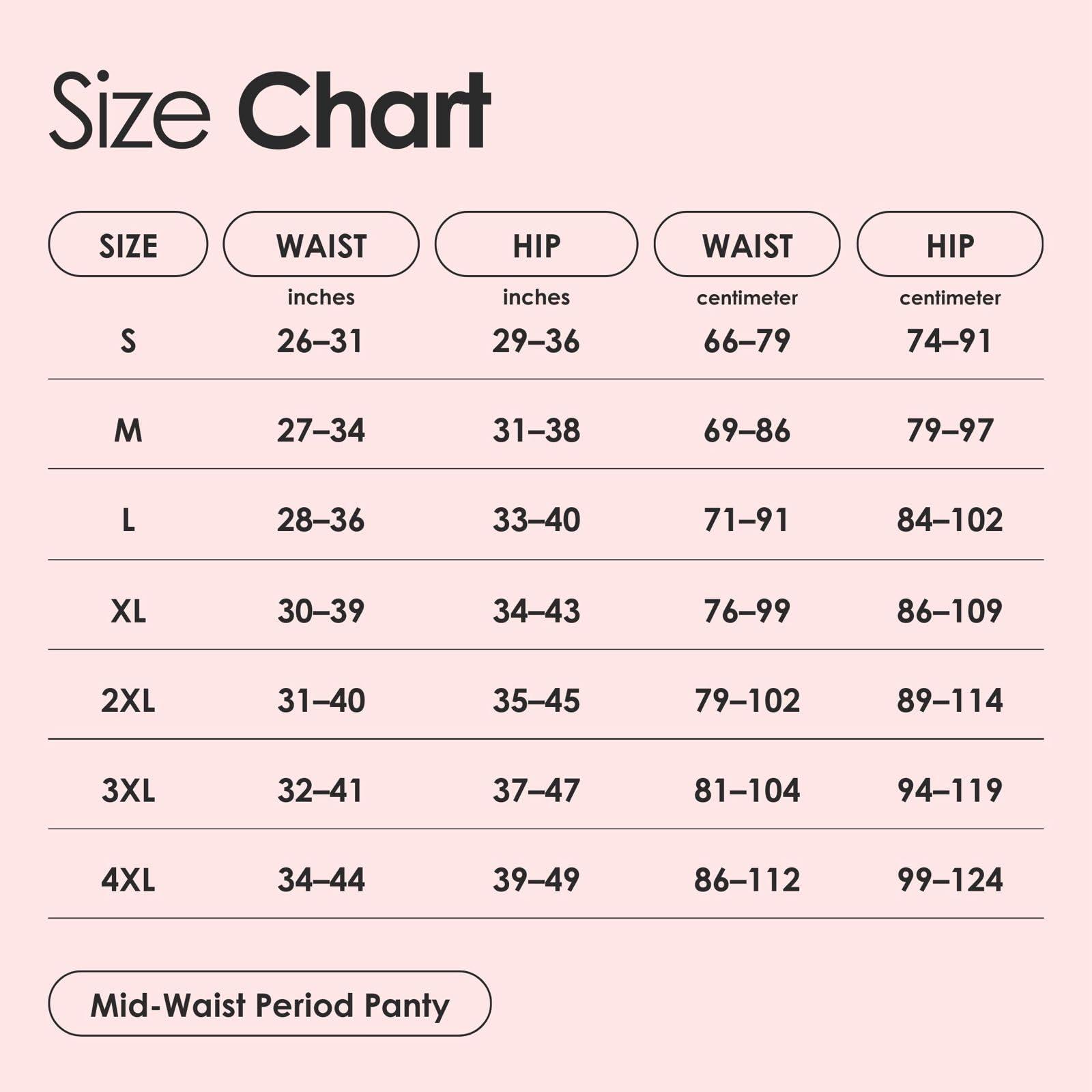 FabPad FabPad Women Reusable Leak Proof Period Panties Lasts for 3 Years Without Pads, Cups & Tampons (Pack of 1, Beige, 2XL)