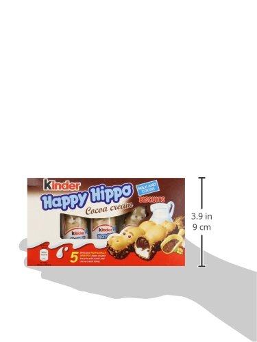 Kinder Kinder Happy Hippo Milk & Cocoa Cream - 5 Biscuits 103g