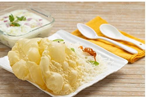 flavours of malabar Flavours of Malabar- Brand Kerala Special Pappadam - 500gm / Papad / Apalam -4 Inch- Traditional Homemade (250gm 2 Pack)