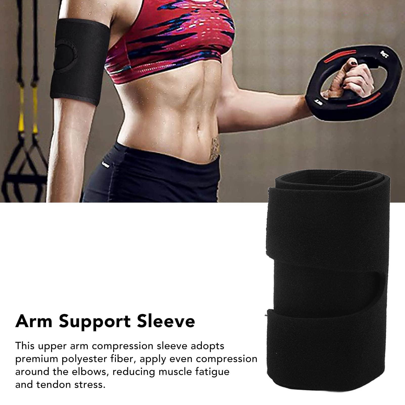 CURLEE Upper Arm Compression, Reliable Stabilization Pressure Pain Relief Upper Arm Sleeve for Tendonitis