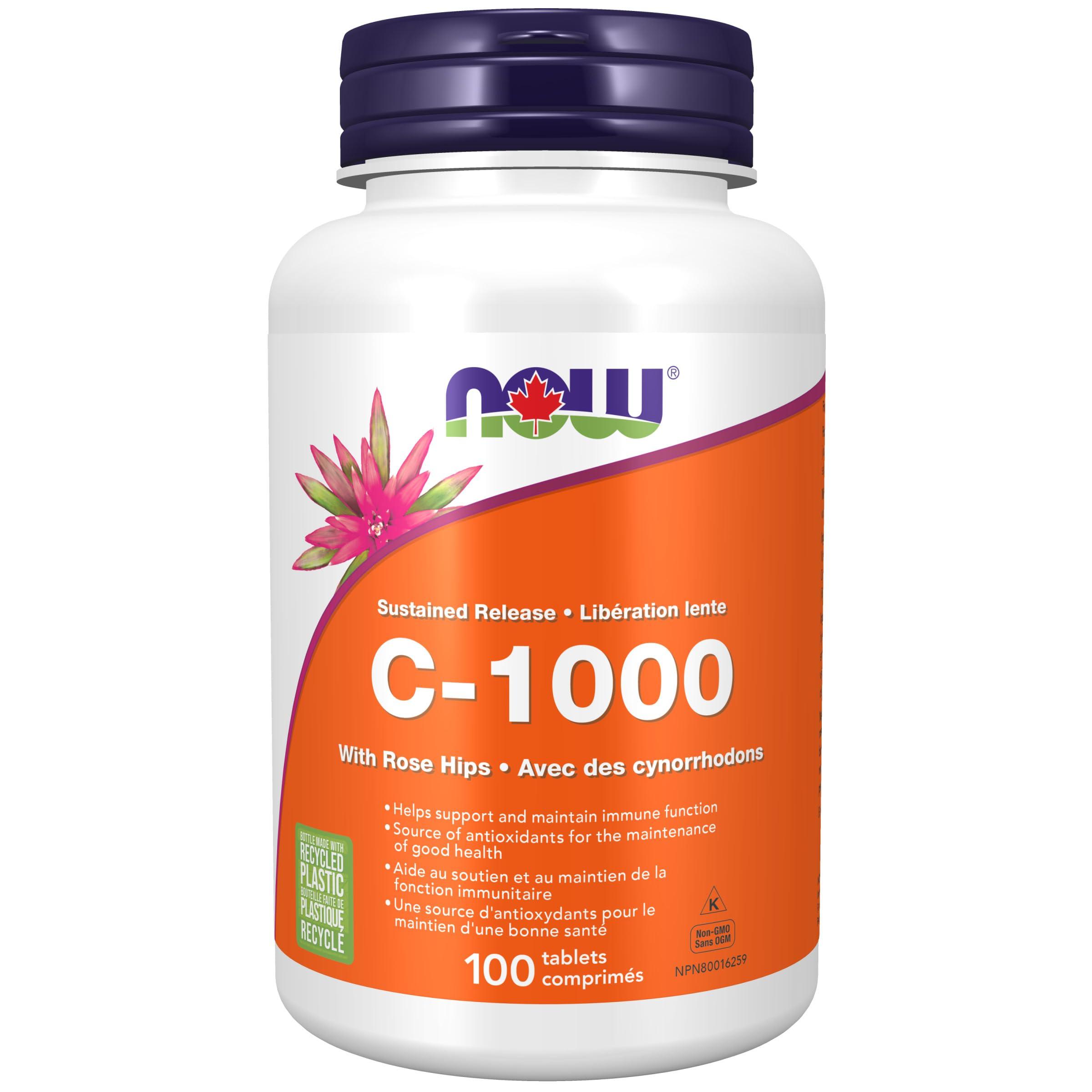Now Foods Now C-1000 Sustained release (citrus free) 100tab