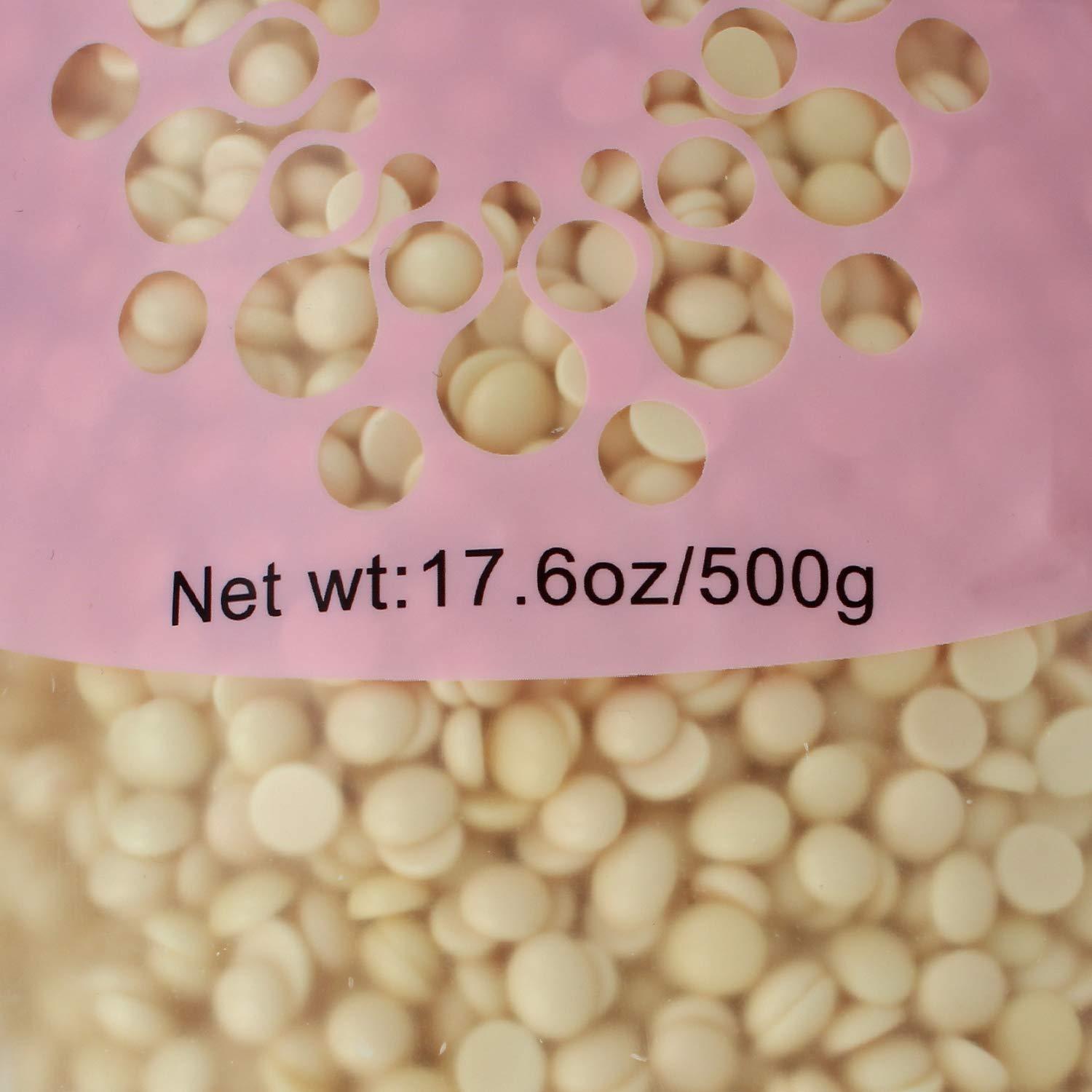 CEMA CEMA Bead Honey Wax for Bikini and Face Painless Hair Removal | Removes Tan, brightens & moisturizes skin | For Arms, Legs, chest (500gm)