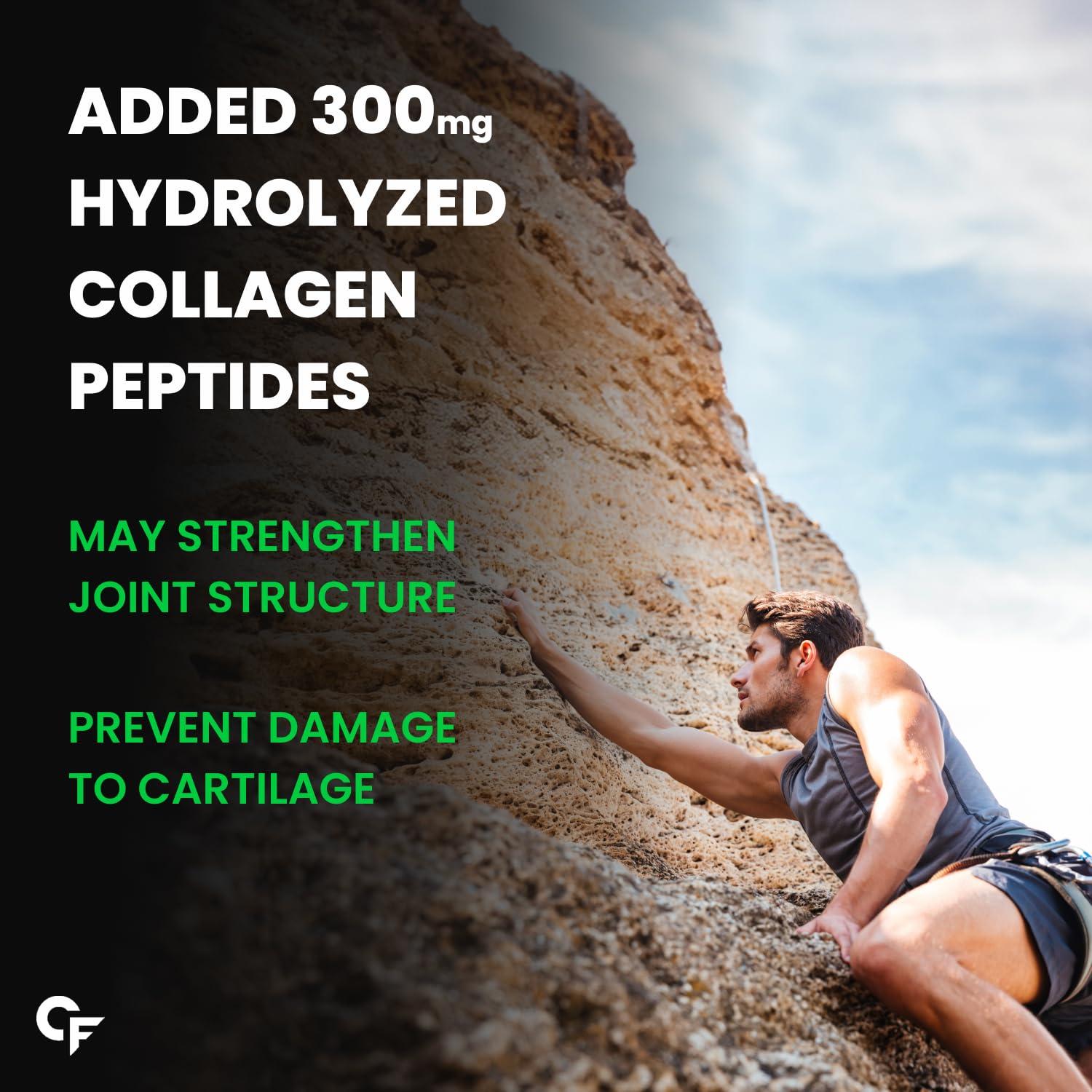 Carbamide Forte Carbamide Forte Glucosamine Tablets - Joint Support Supplement with Collagen & Glucosamine Chondroitin MSM | Joint Cartilage Support & Muscle Health | Joint Pain Tablets - 90 Tablets