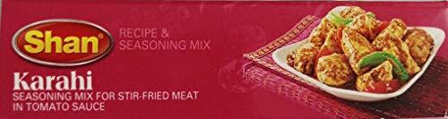 Shans Shan Karahi Masala Set of 6 Packs (50 Grams Each) Spice Mix for Kadai Chicken / Kadai Mutton