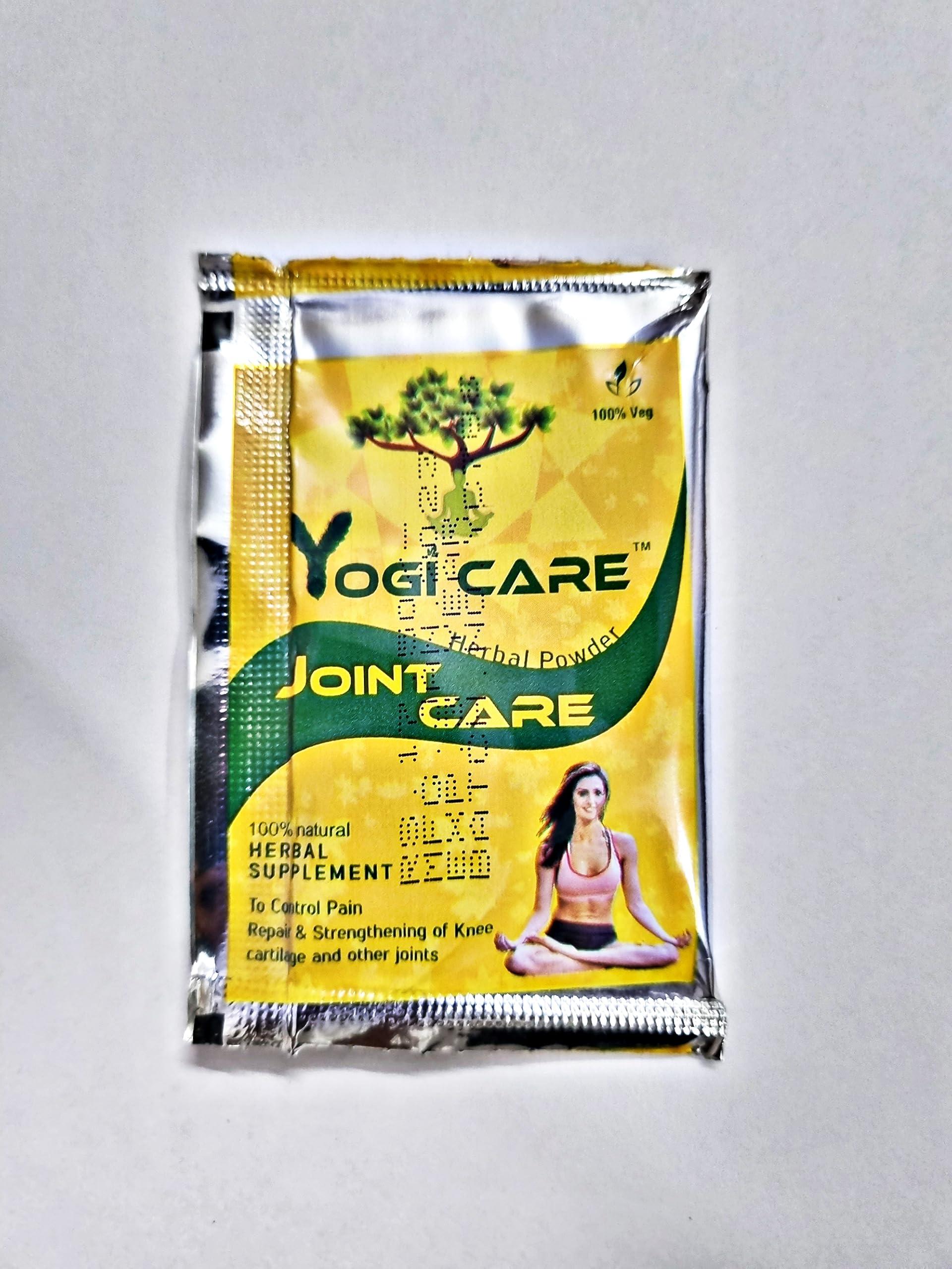 SWAMI HERBAL AYURVEDA Yogi Care Joint Powder By Swami Herbal Ayurveda Pure Natural Organic Pain Relief For Joint Pain Reliever 4gm Pouch Packing (Pack of 112)