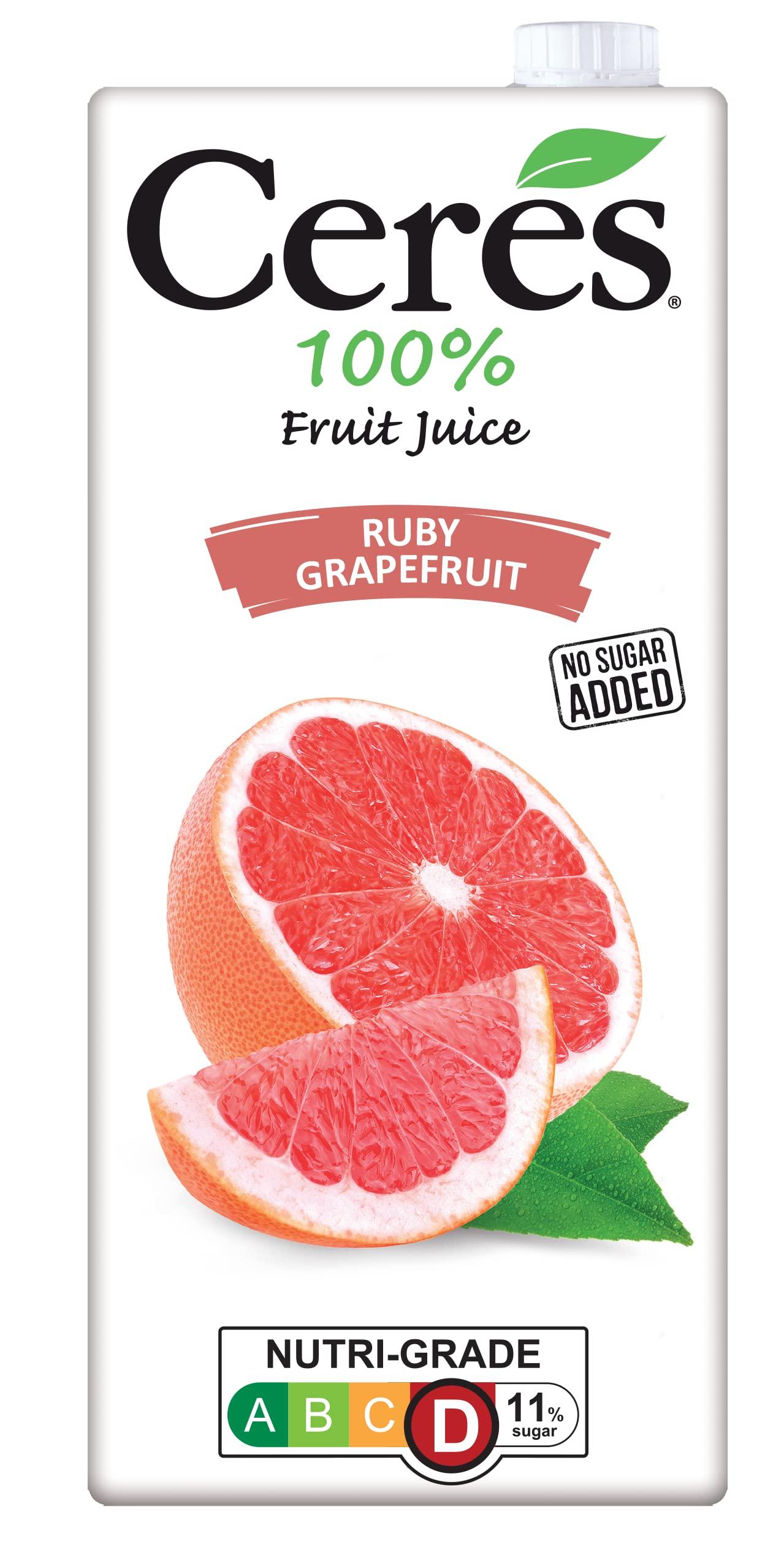 Ceres Ceres Ruby Grapefruit 100% Fruit Juice Blend, 1000 ml