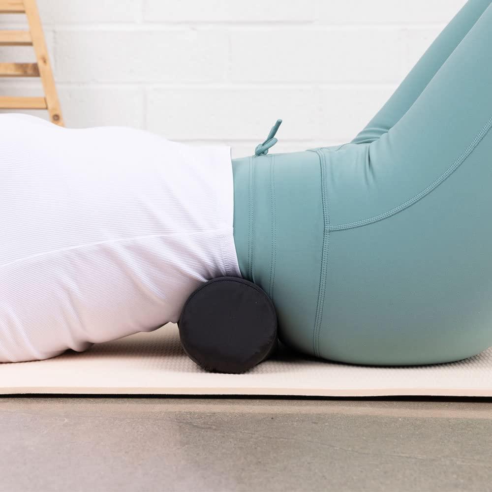 FITCOZI Fitcozi 2 Pack Foam Rolls Intended for Egoscue Exercise Posture Cervical Neck Back Lumbar Support Workouts Sweat Proof and Washable Equipment (Foam Roller Red)