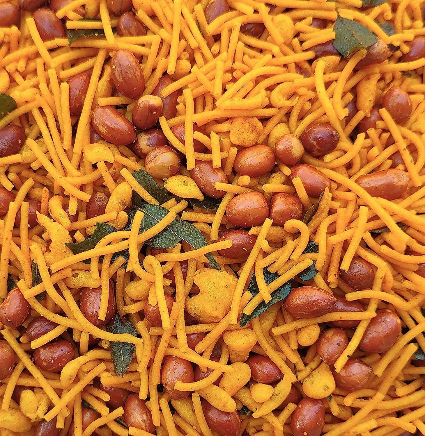 Almond Associates Almond Associates - Udupi Munch Madras Mix - Spicy Mixture Made in South Indian Style - 400gms