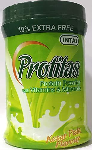 Intas Intas Protitas Protein Powder with Vitamins, Minerals | 220 g (Kesar Pista)
