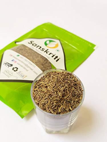 Sanskriti Sanskriti Black Cumin Seed | Shahi Jeera | Shah Jeera | Caraway Seeds | Afghan Zeera | Zira | JIRA - 50g