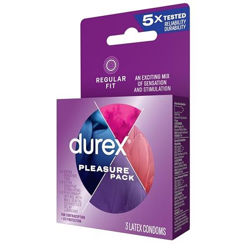 Durex Durex Condom Pleasure Pack - Box Of 3