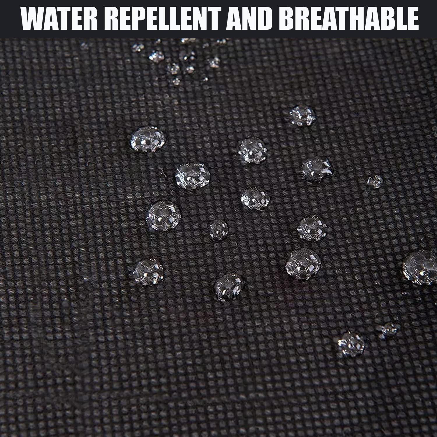 SWAGMEE SWAGMEE Ultra Soft Disposable Capri Universal Fit Opaque Fabric Ideal for Massage Spa Sauna Salon Hotel Traveling (Pack of 25, Black)