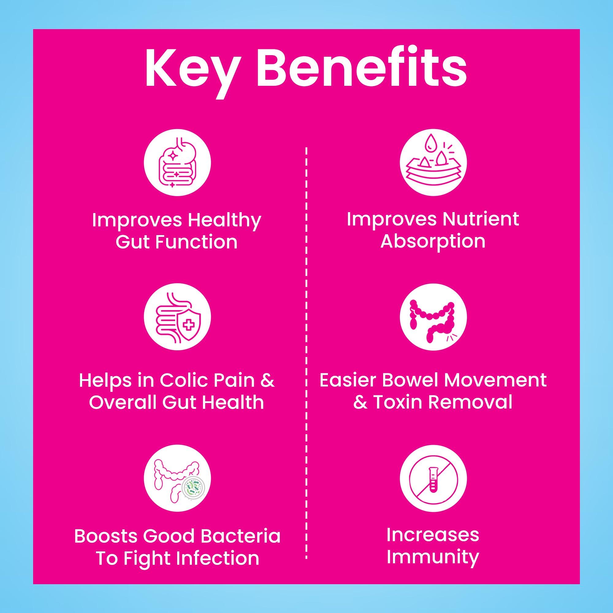 MOREPEN Morepen INTEBACT DROPS 2BN Probiotics Supplement Lactobacillus Bacteria support Gut Digestive Health & Immunity Booster for Men Women 10ML Pack