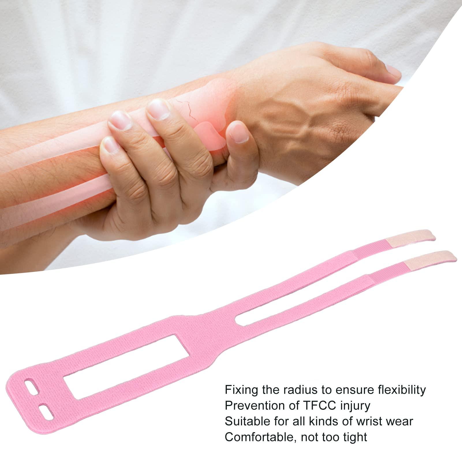 Folanda Folanda Wrist Brace for TFCC Tears, Breathable Thin Sport Wrist Brace for Left and Right, Adjustable Lightweight Wrist Straps Support for Weight Bearing Strain, Exercise, Yoga(1#)