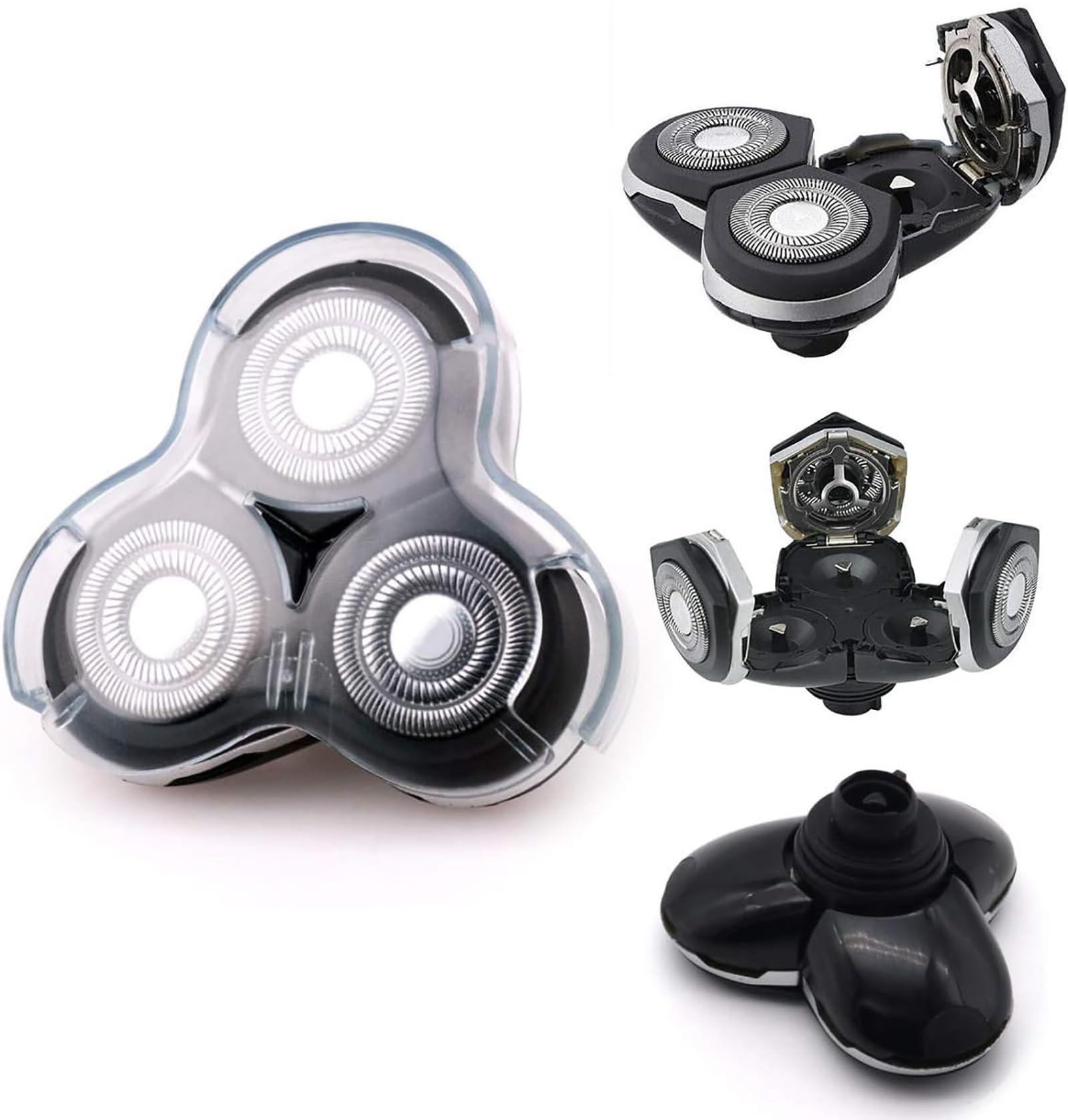 Poweka Poweka Rq12 Replacement Shaver Head Compatible With Philips Norelco Rq11 Rq10 Sensotouch 3D 1260X 1280X 1290X Rq1180 Arcitec Razor Shaving Unit Triple 3D