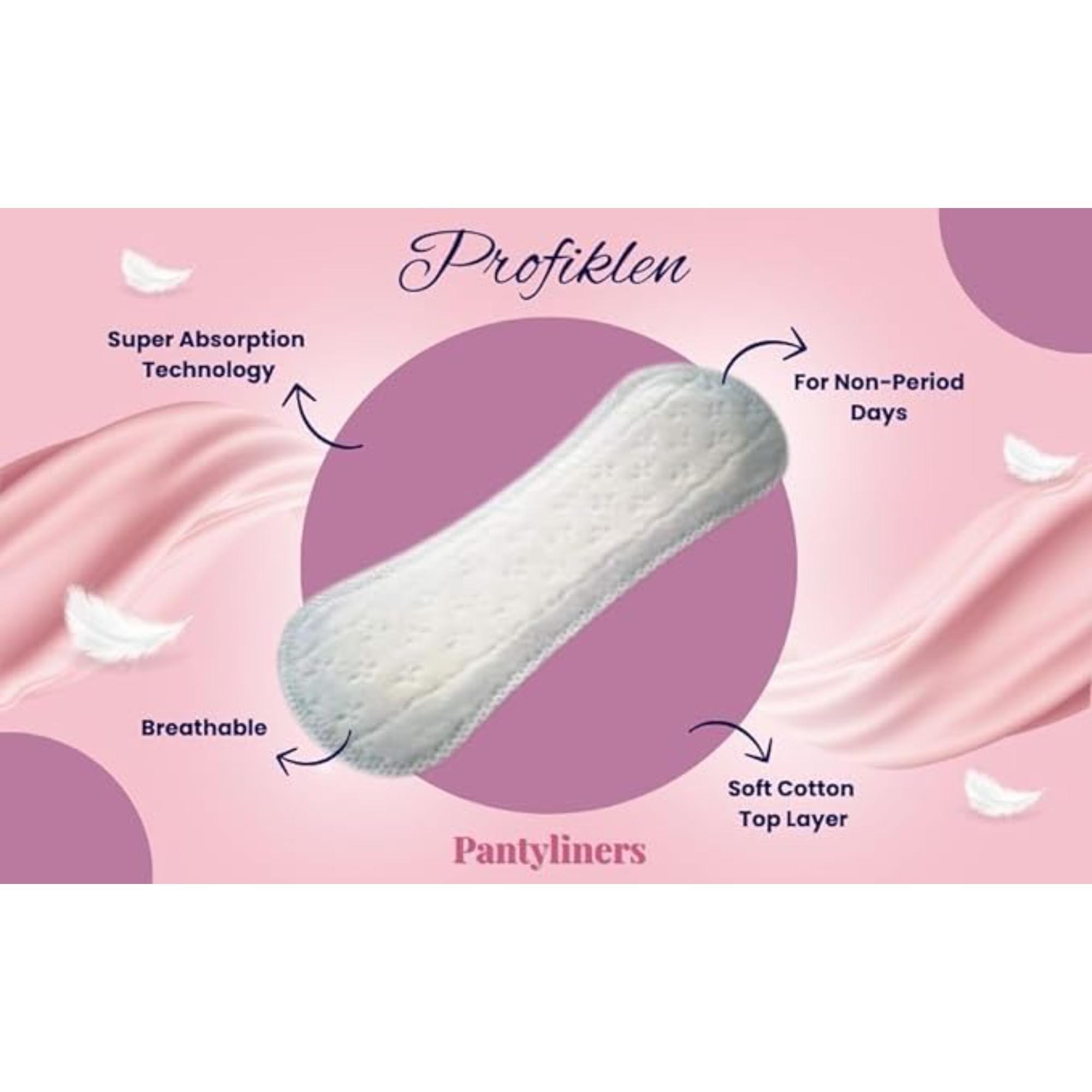 Profiklen Profiklen Ultra Absorption Maternity Pads For Women | Sanitary Pads For After-Delivery| Disposable Period Pads For Protection, Postpartum & Overnight Use, Heavy Flow - 5 Pads/Pack (Pack of 1)