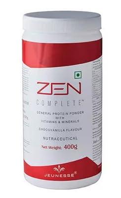 PhytoLifeCell Zen Complete 400gm General Protein Powder with Vitamins & Minerals CHOCOVANILLA Flavour