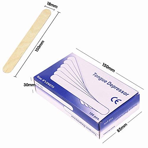 Bolt 100 Pcs Wooden Tongue Depressors Tongue depressor for doctor