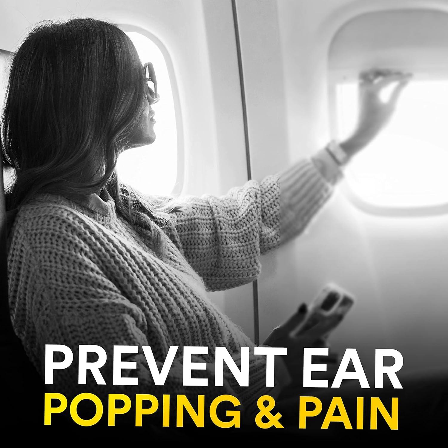 TONY STARK TONY STARK Ear Plugs Corded, Extra Soft, Reusable Earbuds Noise Cancellation, Soundproof Earplug Use For Underwater, Meditation, Study, Flight Travel,Sleeping Sound Block Up To 29 Decibel (Pack of 5)