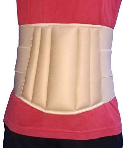 zedoff zedoff best back Lumbar Sacral (L. Size) Belt Contoured Spinal Brace Lower Back Pain Osteoporosis Slip Disc skin
