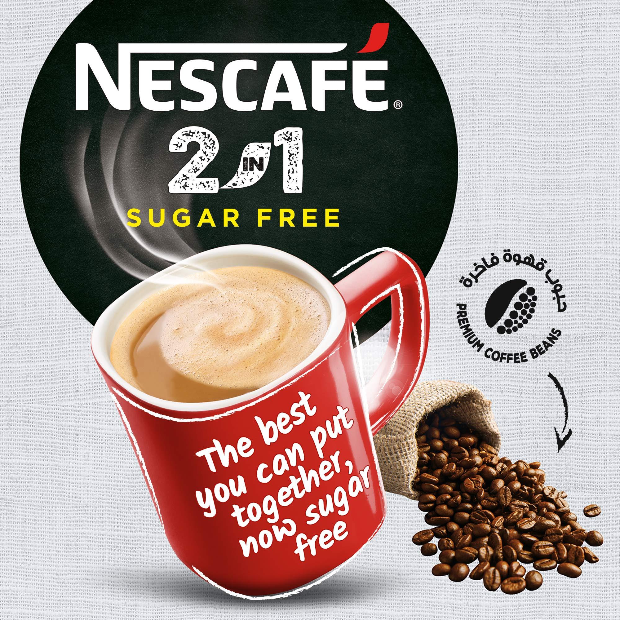 Nescafé Nescafe Sugar-Free 2 In 1 (25 Sticks) Pouch, 292.5 Gm, Coffee