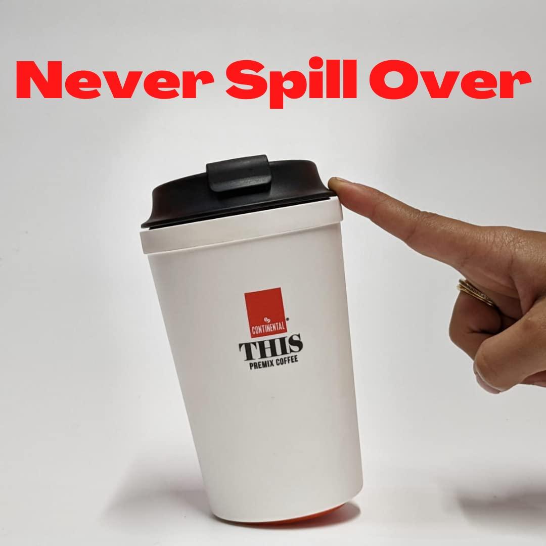 Continental This Continental This Suction Mug | Spill-Proof | Travel Friendly | Free Cappuccino (Box of 6 Sachets)