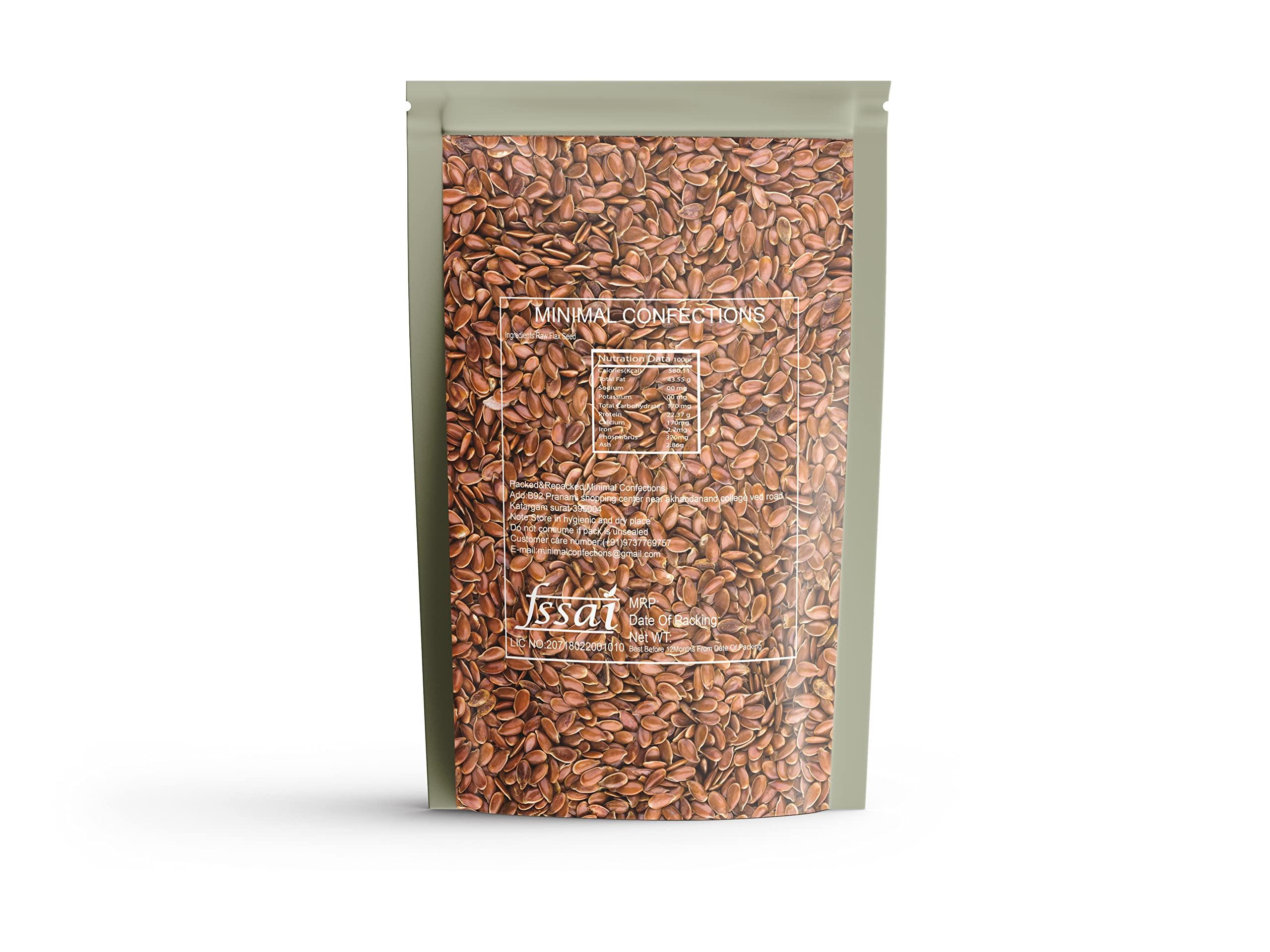 minimal Minimal Raw Flax Seed,1Kg