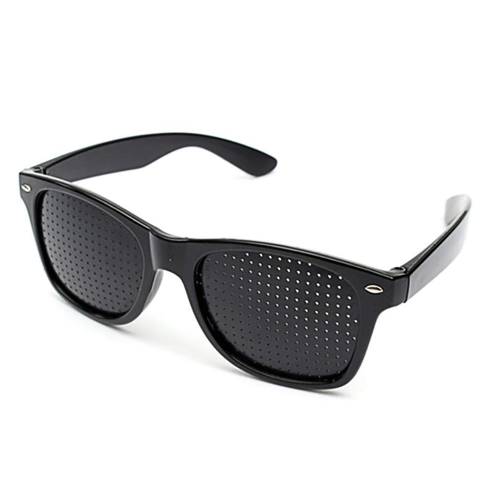 VisionsIndia Visions India Lazy Spectacles Pinhole Vision Correction Glasses Eyesight Improvement For Men/Women/Kids (Square)