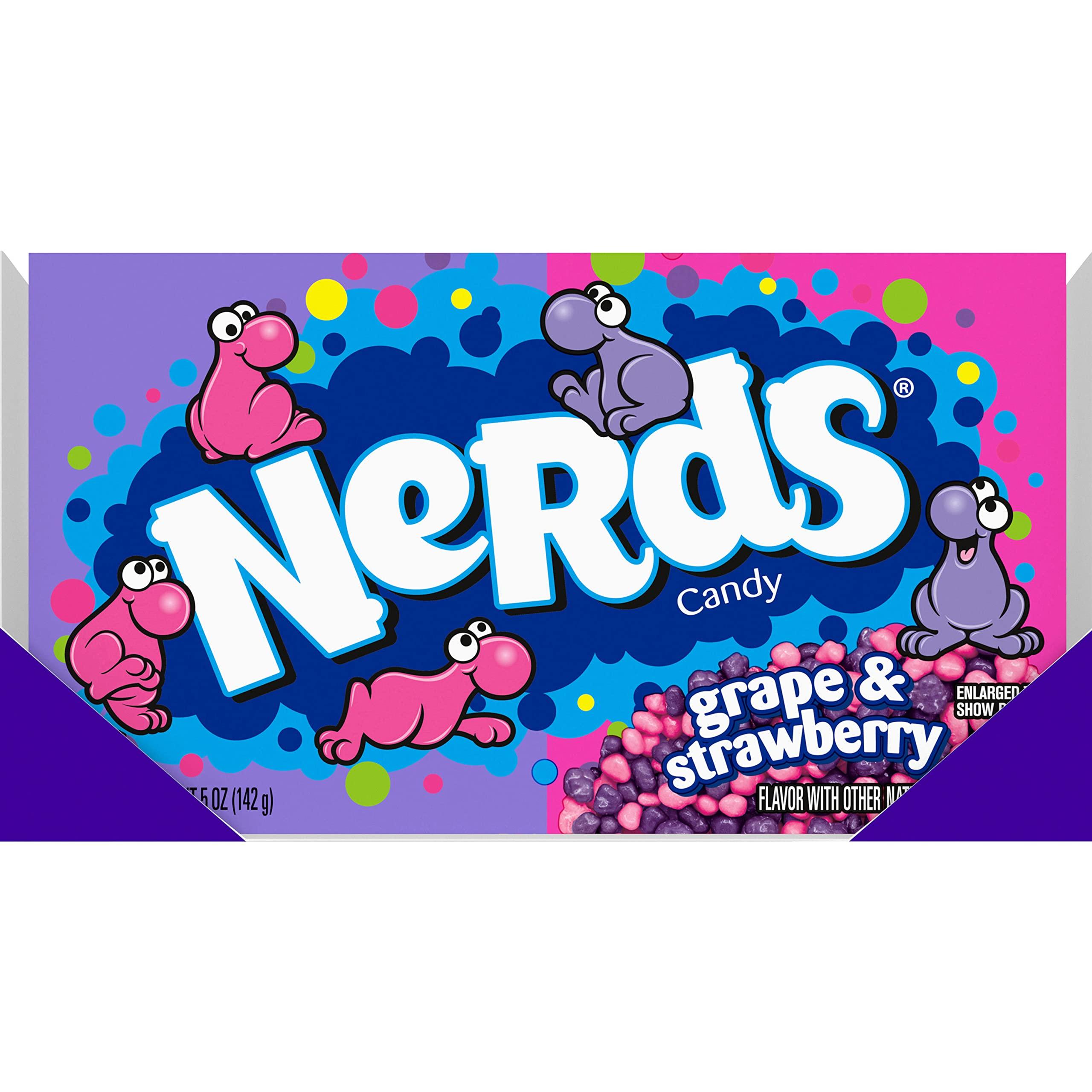 Nerds Wonka for the Love of Nerds Gotta Have Grape & Seriously Strawberry Candy, 141 g
