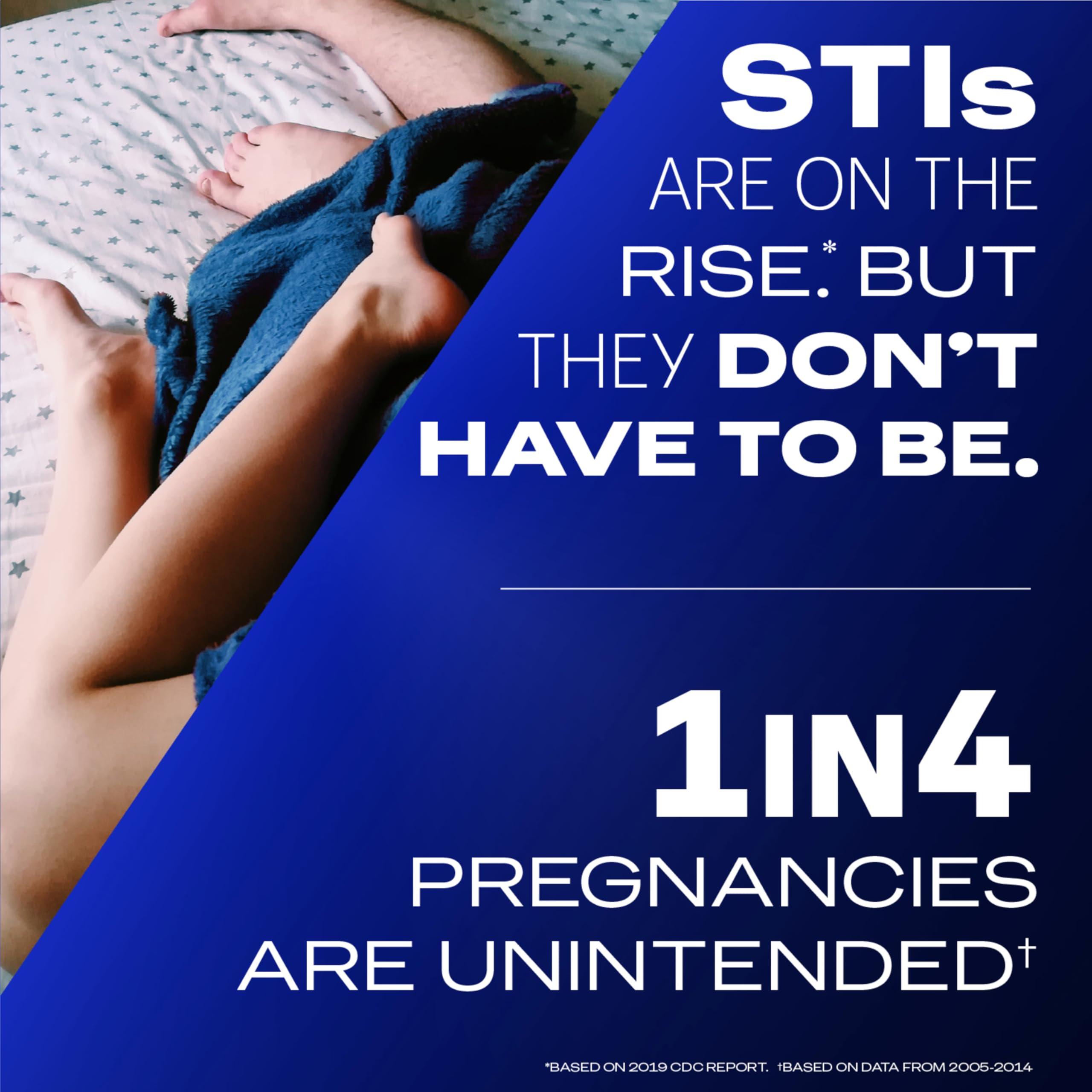 Durex Durex Performax Intense Ribbed Dotted Condoms with Delay Lubricant - 24's