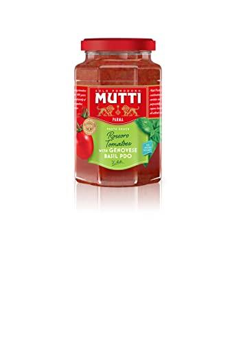 Mutti Mutti Simply Sugo Basilico Italian Cooking Pasta Sauce, Red, 400 g