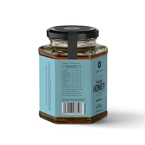 SHAFIA Shafia Himachal Multiflora Honey : 100% Pure & Natural, Unprocessed Honey, No Sugar Adulteration (500 Gram)
