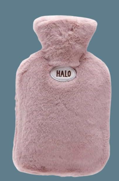 Onprix Onprix Hot Water Bottle with Plush Cover 1L Cute Mini Hot Water Bag for Neck Shoulder Pain and Hand Feet Warmer Hot Water Bottle for Women Kids Gifts (Multi Color)