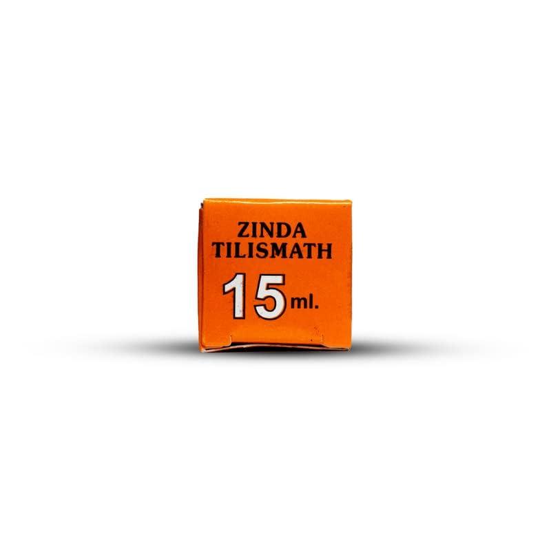 Zinda Tilismath Zinda Tilismath 15ml (Pack Of 2) Ayurvedic Herbal Remedy For Common Ailments & Immunity Booster, Nose Block Relief, Cough Relief or Stomach Pain Relief- Trusted Home Remedy for Internal & External Use