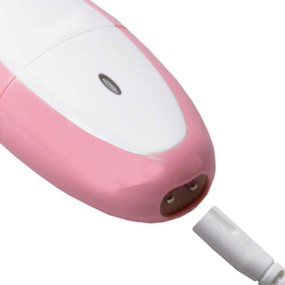 SDMS Cordless Hair Remover Shaver Mini QUICK CHARGE Rechargeable Twin Blades Body Face Bikini Underarm Shaving Razor Lady Depilador for Face Body Hair Removal Lady Bikini Shaving Machine Hair Removal