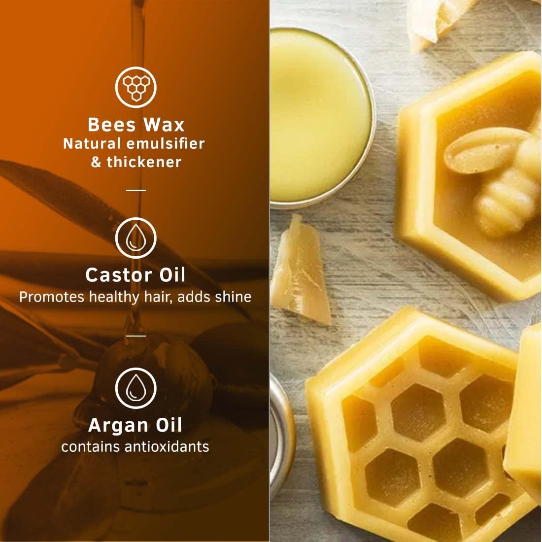 Ustraa Ustraa Beard Growth Oil - 35ml - More Beard Growth, With Redensyl, 8 Natural Oils including Jojoba Oil & Beard Softener Woody - 100g - Softens and nourishes your beard without Sulphates or Parabens