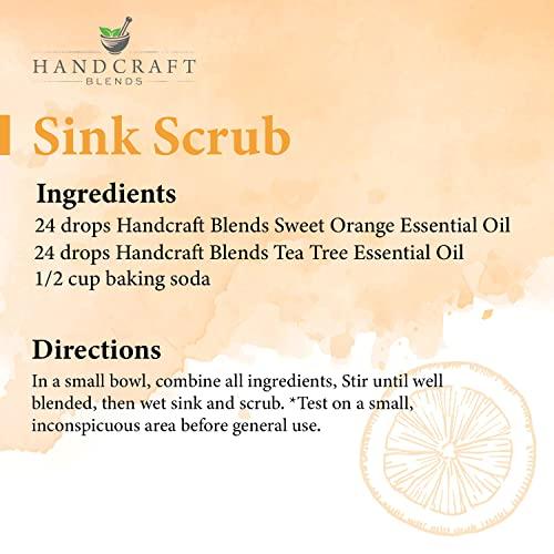 Handcraft Blends Handcraft Blends Sweet Orange Essential Oil - 100% Pure and Natural - Premium Therapeutic Grade with Premium Glass Dropper (30 ml)